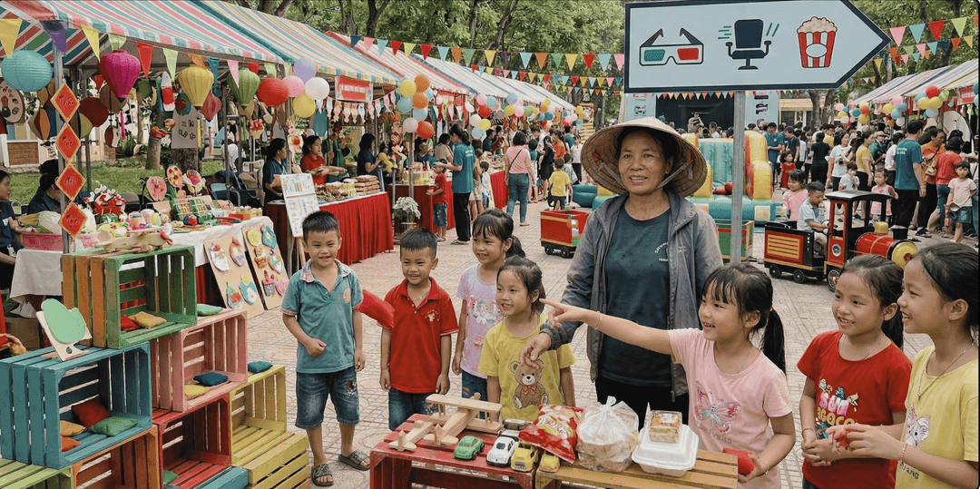 HỘI CHỢ
CHÀO HÈ